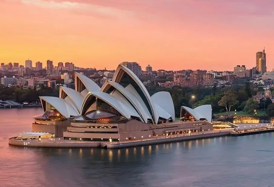 from klickpin cf sydney opera house at sunset