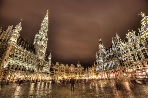 From KlickPin CF The Grand Place Places Brussels Belgium Grands