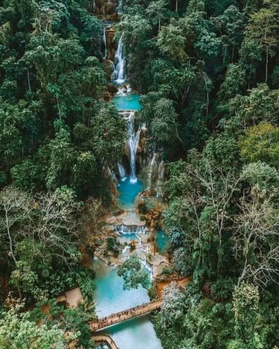 chutes de kuang si​