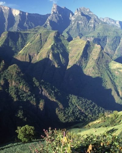 montagnes du simien​